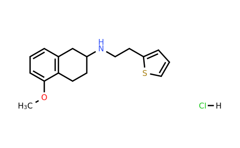 102120-96-7 | 5-Methoxy-N-(2-(thiophen-2-yl)ethyl)-1,2,3,4-tetrahydronaphthalen-2-amine hydrochloride