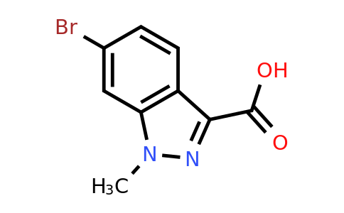 1021859-29-9 | 6-Bromo-1-methyl-1H-indazole-3-carboxylic acid