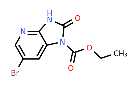 1021919-64-1 | Ethyl 6-bromo-2-oxo-2,3-dihydro-1H-imidazo[4,5-b]pyridine-1-carboxylate