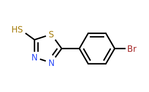 1021953-80-9 | 5-(4-Bromophenyl)-1,3,4-thiadiazole-2(3H)-thione