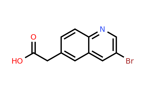 1022091-93-5 | 2-(3-Bromoquinolin-6-yl)acetic acid