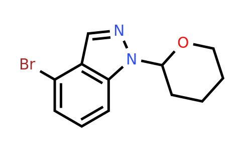 1022158-35-5 | 4-Bromo-1-(oxan-2-yl)-1H-indazole