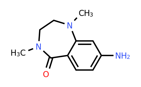 1022972-39-9 | 8-Amino-1,4-dimethyl-2,3,4,5-tetrahydro-1h-1,4-benzodiazepin-5-one