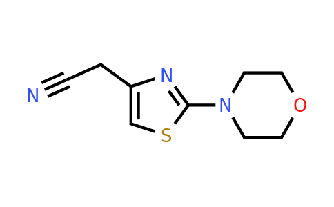 1023811-14-4 | 2-(2-Morpholinothiazol-4-yl)acetonitrile