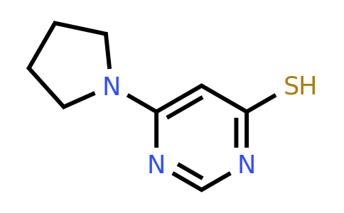 1023813-26-4 | 6-(Pyrrolidin-1-yl)pyrimidine-4-thiol