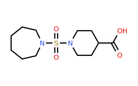 1024133-77-4 | 1-(Azepan-1-ylsulfonyl)piperidine-4-carboxylic acid