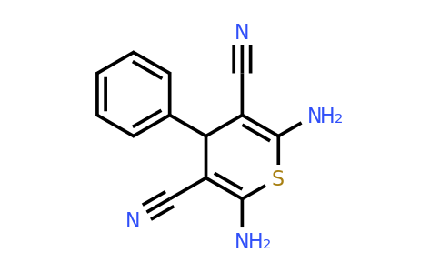 102434-73-1 | 2,6-Diamino-4-phenyl-4H-thiopyran-3,5-dicarbonitrile