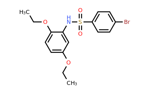 1024505-63-2 | 4-Bromo-N-(2,5-diethoxyphenyl)benzenesulfonamide