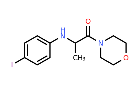 2-((4-Iodophenyl)amino)-1-morpholinopropan-1-one