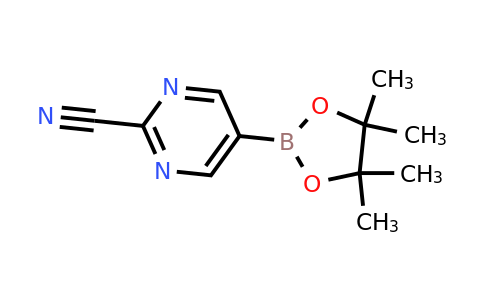 1025708-31-9 | 5-(4,4,5,5-Tetramethyl-1,3,2-dioxaborolan-2-yl)pyrimidine-2-carbonitrile