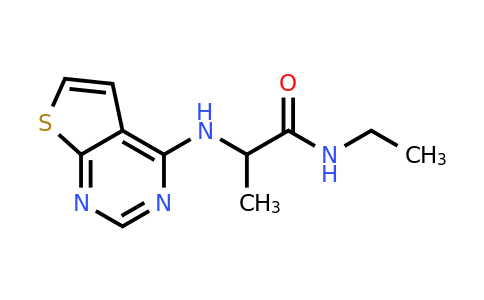 1025754-63-5 | n-Ethyl-2-(thieno[2,3-d]pyrimidin-4-ylamino)propanamide