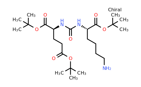 (S)-di-tert-Butyl 2-(3-((S)-6-amino-1-(tert-butoxy)-1-oxohexan-2-yl)ureido)pentanedioate