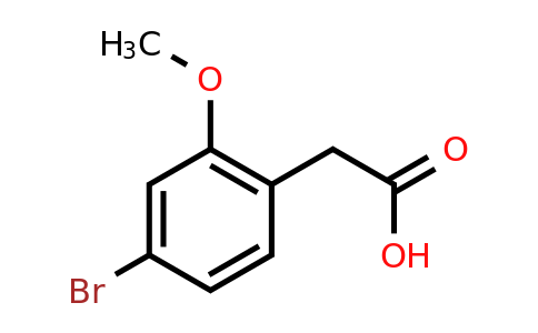 1026089-09-7 | 2-(4-Bromo-2-methoxyphenyl)acetic acid