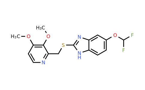 102625-64-9 | 5-(Difluoromethoxy)-2-(((3,4-dimethoxypyridin-2-yl)methyl)thio)-1H-benzo[d]imidazole