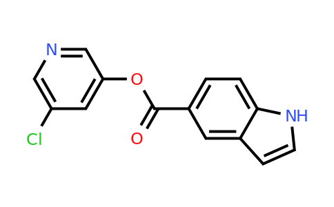 1026559-41-0 | (5-Chloro-3-pyridyl)1h-indole-5-carboxylate