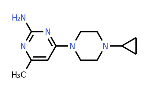 1026721-45-8 | 4-(4-Cyclopropylpiperazin-1-yl)-6-methylpyrimidin-2-amine