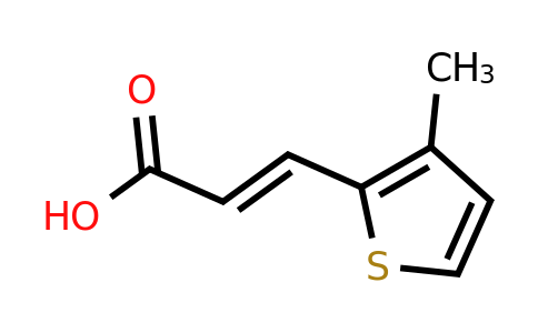 102696-70-8 | (E)-3-(3-Methylthiophen-2-yl)acrylic acid