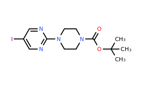 1027616-32-5 | tert-Butyl 4-(5-iodopyrimidin-2-yl)piperazine-1-carboxylate
