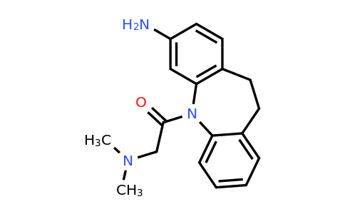 102821-91-0 | 1-(3-Amino-10,11-dihydro-5H-dibenzo[b,f]azepin-5-yl)-2-(dimethylamino)ethan-1-one