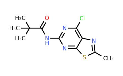 1028332-12-8 | N-(7-Chloro-2-methylthiazolo[5,4-d]pyrimidin-5-yl)pivalamide