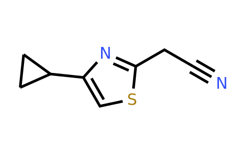 1028352-85-3 | 2-(4-Cyclopropylthiazol-2-yl)acetonitrile
