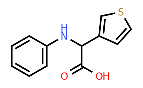 1029107-45-6 | 2-(Phenylamino)-2-(thiophen-3-yl)acetic acid