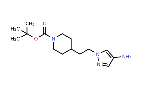 1029413-43-1 | tert-Butyl 4-(2-(4-amino-1H-pyrazol-1-yl)ethyl)piperidine-1-carboxylate