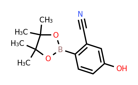 1029439-74-4 | 5-Hydroxy-2-(4,4,5,5-tetramethyl-1,3,2-dioxaborolan-2-yl)benzonitrile