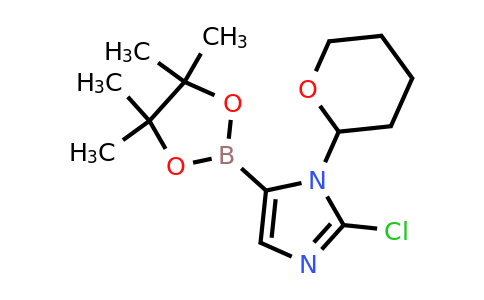 1029684-36-3 | 2-Chloro-1-(oxan-2-yl)-5-(tetramethyl-1,3,2-dioxaborolan-2-yl)-1H-imidazole