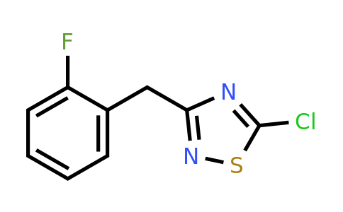 1029718-69-1 | 5-Chloro-3-[(2-fluorophenyl)methyl]-1,2,4-thiadiazole