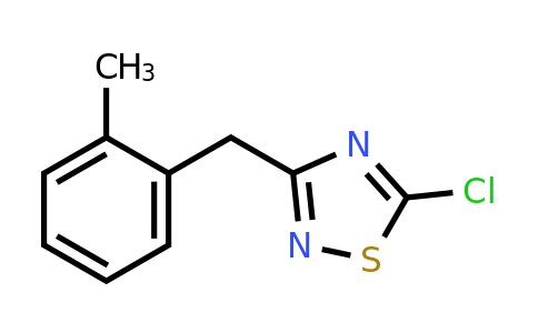 1029718-70-4 | 5-Chloro-3-[(2-methylphenyl)methyl]-1,2,4-thiadiazole