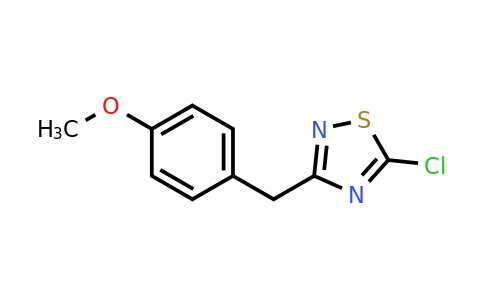 1029718-72-6 | 5-Chloro-3-[(4-methoxyphenyl)methyl]-1,2,4-thiadiazole