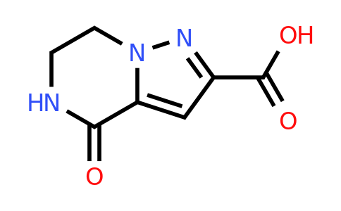 4-Oxo-4,5,6,7-tetrahydropyrazolo[1,5-a]pyrazine-2-carboxylic acid