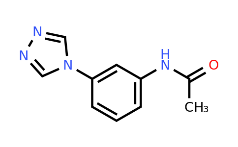 1029769-35-4 | N-(3-(4H-1,2,4-Triazol-4-yl)phenyl)acetamide