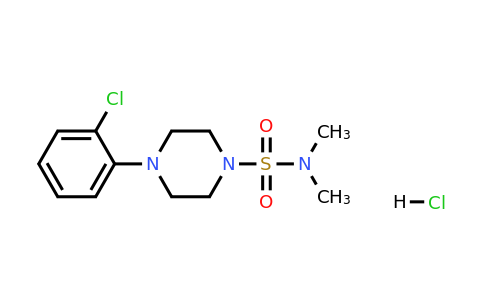 1029989-21-6 | 4-(2-Chlorophenyl)-n,n-dimethylpiperazine-1-sulfonamide hydrochloride