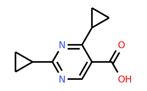 1030015-20-3 | 2,4-Dicyclopropylpyrimidine-5-carboxylic acid