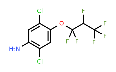 103015-84-5 | 2,5-Dichloro-4-(1,1,2,3,3,3-hexafluoropropoxy)aniline
