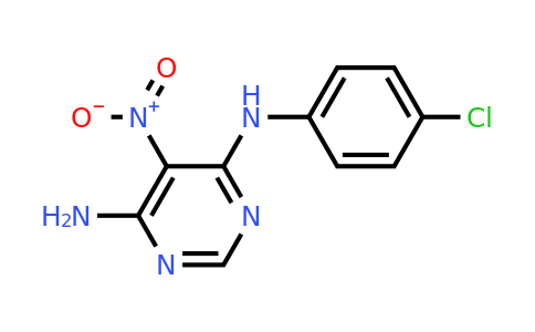 103027-82-3 | n4-(4-Chlorophenyl)-5-nitropyrimidine-4,6-diamine