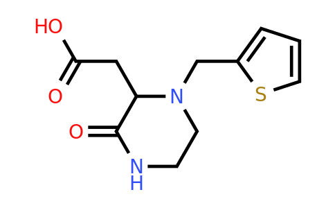1030312-52-7 | 2-(3-Oxo-1-(thiophen-2-ylmethyl)piperazin-2-yl)acetic acid