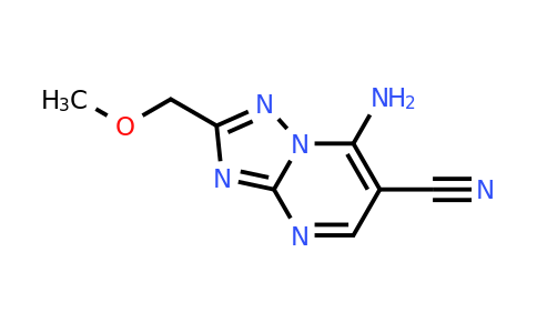 1030419-72-7 | 7-Amino-2-(methoxymethyl)-[1,2,4]triazolo[1,5-a]pyrimidine-6-carbonitrile