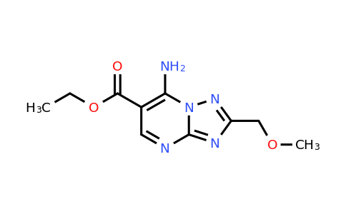 1030419-79-4 | Ethyl 7-amino-2-(methoxymethyl)-[1,2,4]triazolo[1,5-a]pyrimidine-6-carboxylate