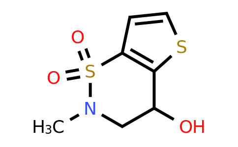 1030431-29-8 | 4-Hydroxy-2-methyl-3,4-dihydro-2H-thieno[2,3-e][1,2]thiazine 1,1-dioxide
