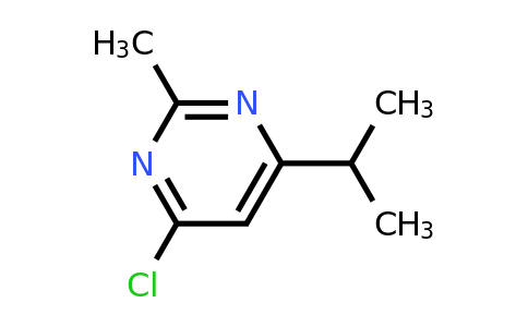 1030431-70-9 | 4-Chloro-6-isopropyl-2-methylpyrimidine