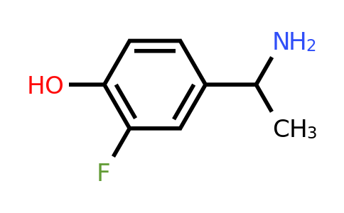 1030444-42-8 | 4-(1-Aminoethyl)-2-fluorophenol