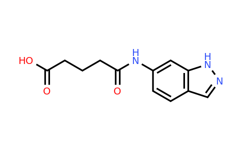 1030683-70-5 | 5-((1h-Indazol-6-yl)amino)-5-oxopentanoic acid
