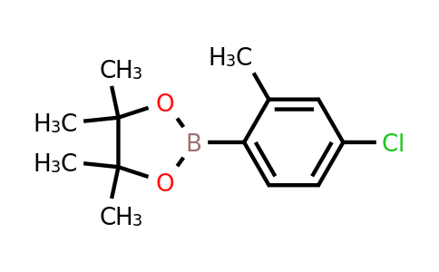 1030832-75-7 | 2-(4-Chloro-2-methylphenyl)-4,4,5,5-tetramethyl-1,3,2-dioxaborolane