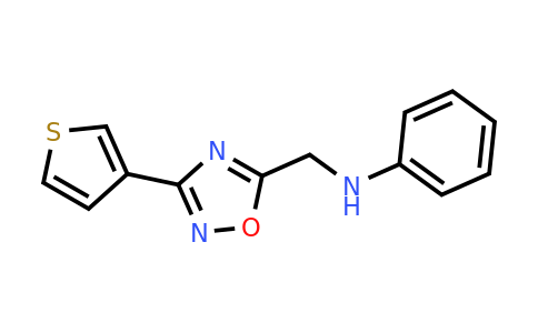 1031071-98-3 | n-((3-(Thiophen-3-yl)-1,2,4-oxadiazol-5-yl)methyl)aniline