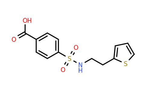 1031130-62-7 | 4-{[2-(thiophen-2-yl)ethyl]sulfamoyl}benzoic acid