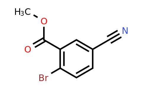 1031927-03-3 | Methyl 2-bromo-5-cyanobenzoate