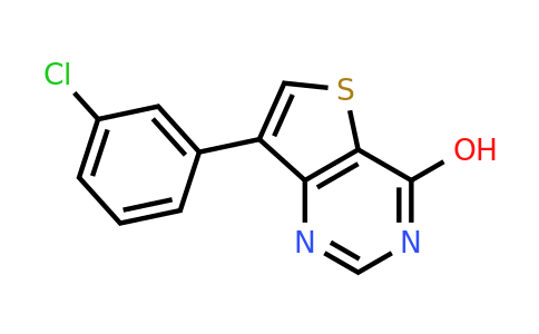 1031969-45-5 | 7-(3-Chlorophenyl)thieno[3,2-d]pyrimidin-4-ol